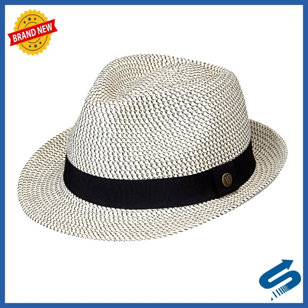 Adjustable Trilby Fedora Sun Hat, Travel-Friendly, Easy Care, Unisex